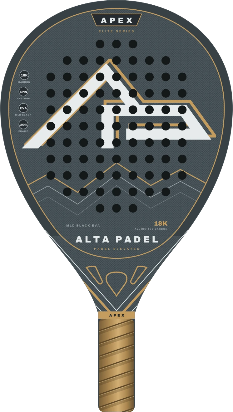 Alta Apex racket, front