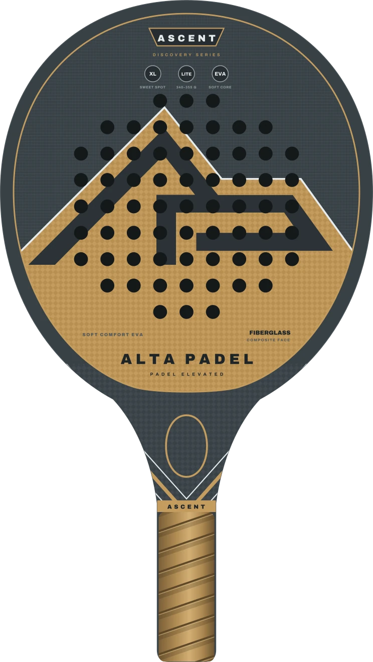 Alta Ascent racket, front