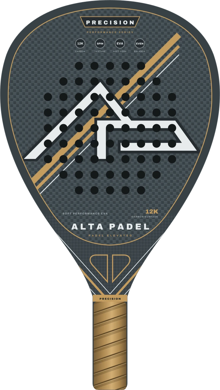 Alta Precision racket, front